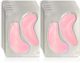 Fragrances, Perfumes, Cosmetics Set - Eclat Skin London Rose Blossom Glow Hydro-Gel Eye Pads (eye/pads/2x10pcs)