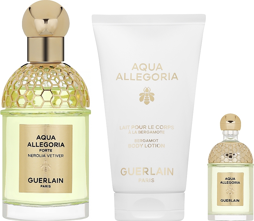 Guerlain Aqua Allegoria Forte Nerolia Vetiver - Set (edp/75 ml + b/lot/75ml + edp/7.5 ml) — photo N3