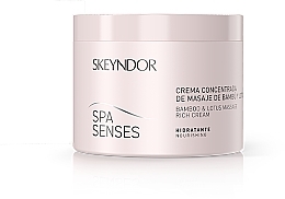 Massage Cream with Bamboo Extract - Skeyndor Holistic Massage Cream With Bamboo Extract — photo N1