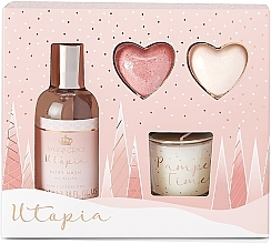 Fragrances, Perfumes, Cosmetics Set - Style & Grace Relax & Bathe Utopia (b/wash/100ml + b/fizzer/2x20g + candle/30g)