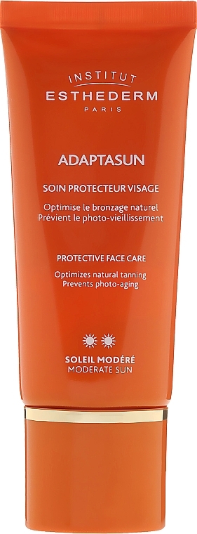 Protective Cream for Face SPF15 - Esthederm Adaptasun "Normal" — photo N2