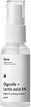 Facial Peeling with Glycolic & Lactic Acid 5% - Sane Brightening Peeling Solution — photo N7