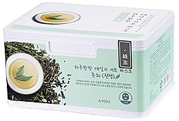 Fragrances, Perfumes, Cosmetics Sheet Mask Set with Green Tea Extract - A'pieu Daily Sheet Mask Green Tea Soothing