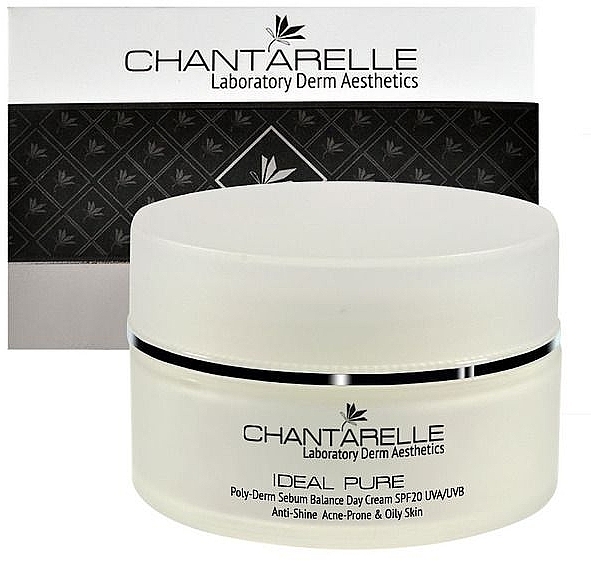 Mattifying Day Cream for Oily Cream - Chantarelle Poly-Derm Sebum Balance Day Cream SPF 20 — photo N1