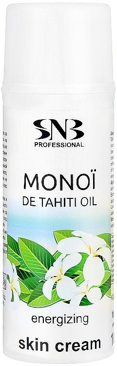 Monoi & Tahini Energizing Cream - SNB Professional Monoi Tahitian Oil Energizing Skin Cream — photo N1