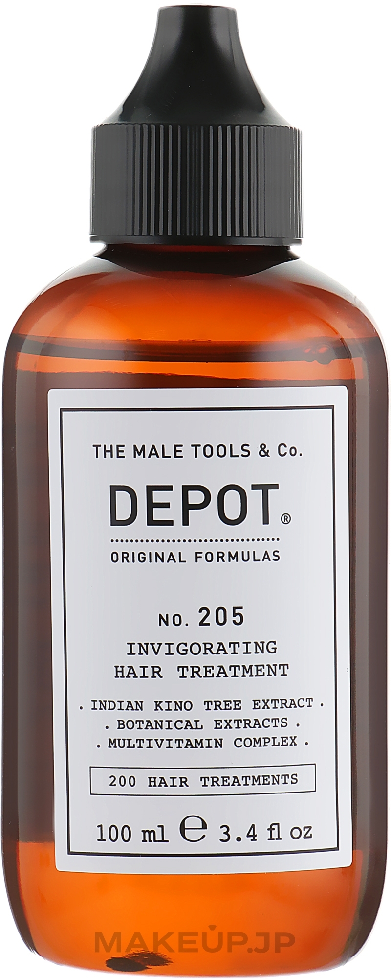 Strengthening Anti Hair Loss Treatment - Depot 205 Invigorating Hair Treatment — photo 100 ml