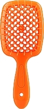 Hair Brush, orange - Janeke Superbrush Small — photo N2