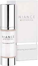 Fragrances, Perfumes, Cosmetics Brightening Face Serum - Niance Whitening Serum Radiant