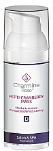 Fragrances, Perfumes, Cosmetics Cream Mask with Cranberry Biopeptides - Charmine Rose Pepti-Cranberry Mask