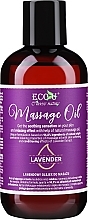 Massage Oil with Lavender Extract - Eco U Lavender Massage Oil — photo N1