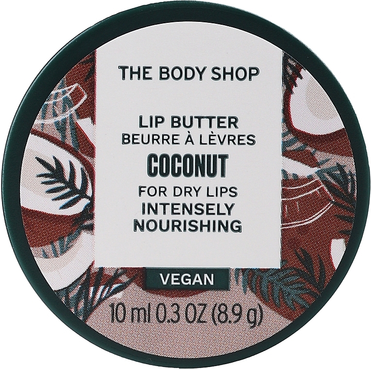 Vegan Lip Oil "Coconut" - The Body Shop Coconut Lip Butter Vegan — photo N1