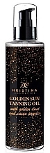 Fragrances, Perfumes, Cosmetics Golden Sun Tanning Oil - Hristina Cosmetics Golden Sun Tanning Oil