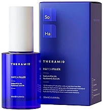 Anti-Aging & Moisturizing Face Serum with Hyaluronic Acid - Theramid Hapca Filler — photo N1