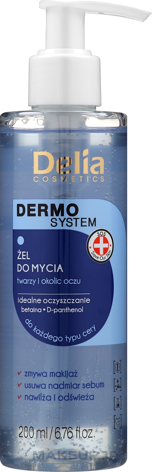 Cleansing Washing Gel - Delia Dermo System Cleansing Gel — photo 200 ml