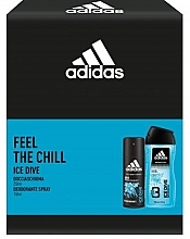 Fragrances, Perfumes, Cosmetics Adidas Ice Dive Set - Set (deo/150ml + sh/gel/250ml)