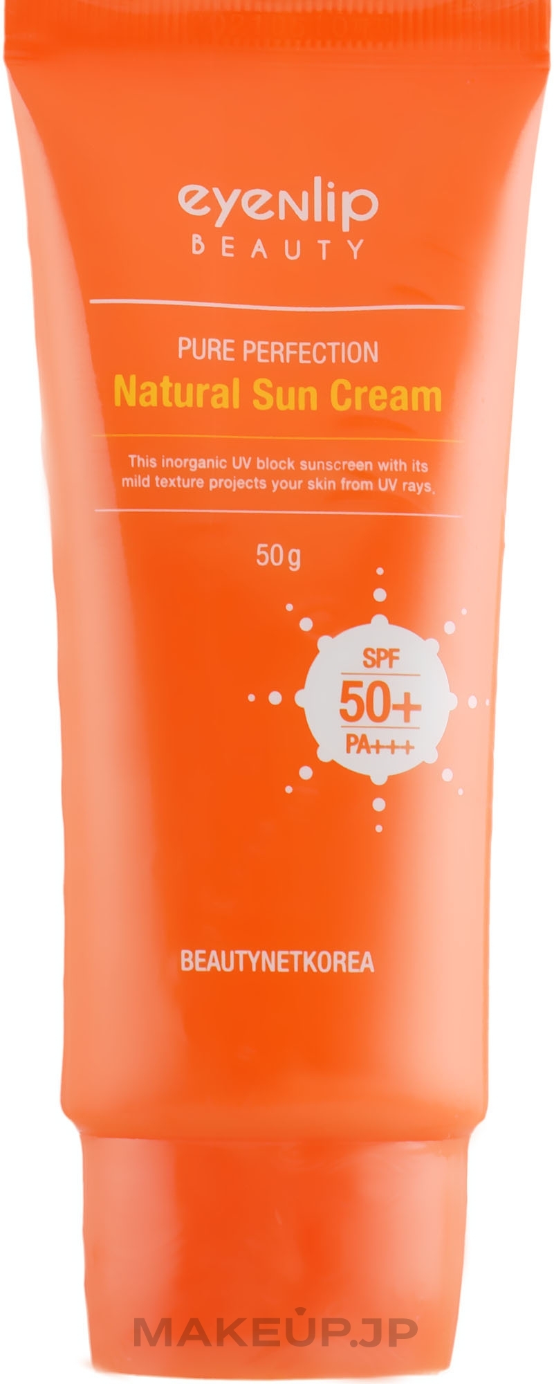 Sunscreen - Eyenlip Pure Perfection Natural Sun Cream — photo 50 g