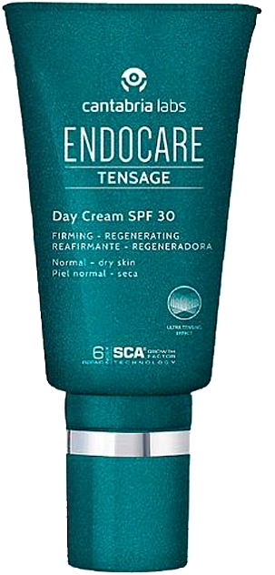 Day Face Cream for Normal & Dry Skin - Cantabria Labs Endocare Tensage Day Cream SPF 30 — photo N8