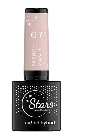 Hybrid Nail Polish - Stars from The Stars French Moon UV/LED Hybrid — photo N1