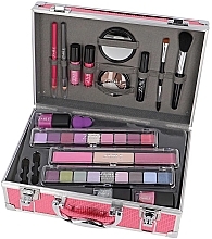 Makeup Set in Pink Case - Zmile Cosmetics Merry Berry Beauty Make Up Case — photo N1