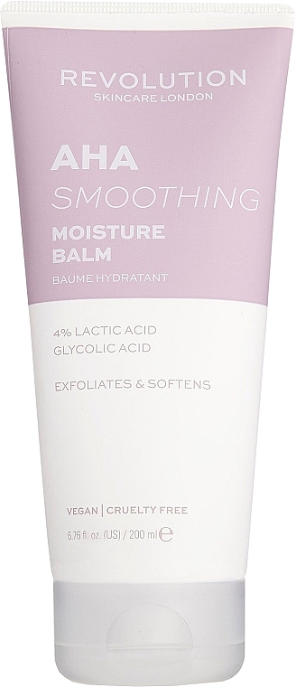 Moisturizing Softening Body Balm - Revolution Body Skincare AHA Smoothing Moisture Balm — photo N1