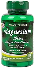 Fragrances, Perfumes, Cosmetics Dietary Supplement "Magnesium Citrate" - Holland & Barrett Magnesium Citrate 100mg