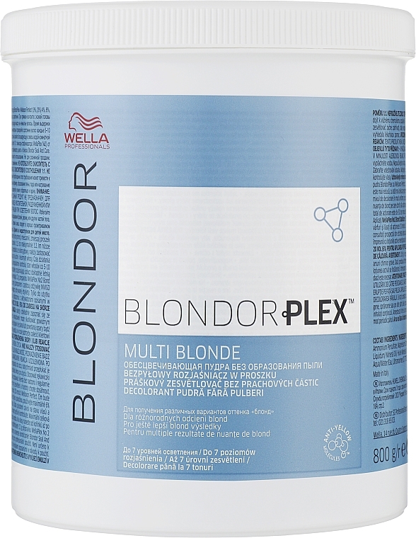 Lightening Powder - Wella Professionals BlondorPlex Multi Blonde Lightener — photo N2