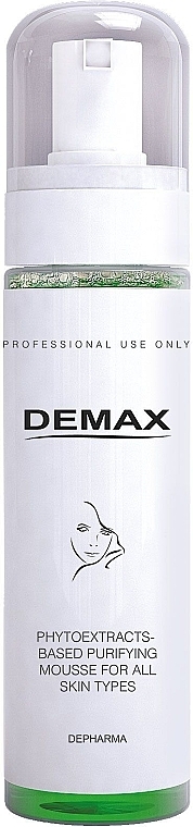 Plant Extract Cleansing Mousse for All Skin Types - Demax Purifiers and Tonics Cleansing Mousse On Basis Of Medicinal Herbs — photo N1