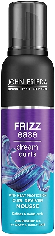 Curl Reviver Mousse - John Frieda Frizz-Ease Curl Reviver Styling Mousse — photo N1