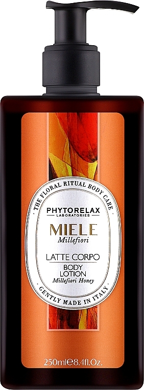 Millefiori Honey Body Lotion - Phytorelax Laboratories Floral Ritual Body Lotion — photo N1