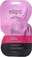 Fragrances, Perfumes, Cosmetics Repair Hair Mask with Pro-Keratin Complex - Ellips Vitamin Hair Mask Hair Repair
