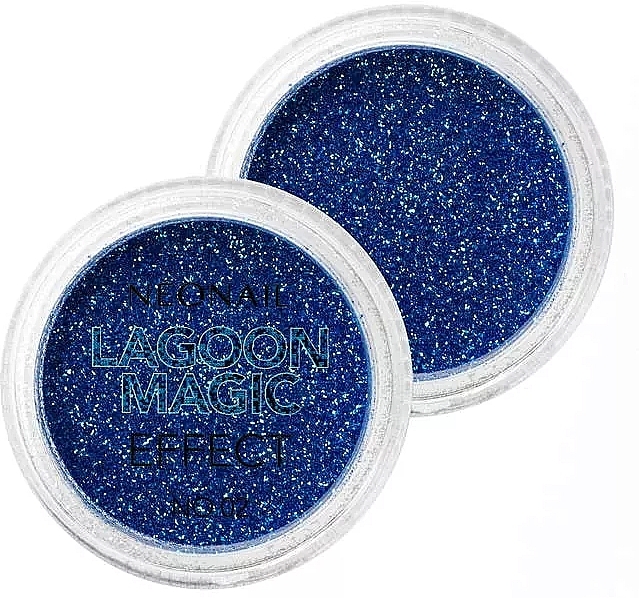 Chameleon Nail Powder - NeoNail Lagoon Magic Effect — photo N1