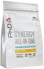 Fragrances, Perfumes, Cosmetics Lean Muscle Protein-Building Protein, Vanilla Cream - PhD Synergy ISO 7 Double Vanilla Creme