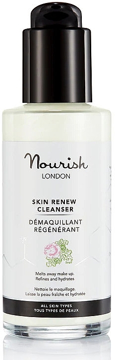 Face Cleansing Cream - Nourish London Skin Renew Cleanser — photo N1