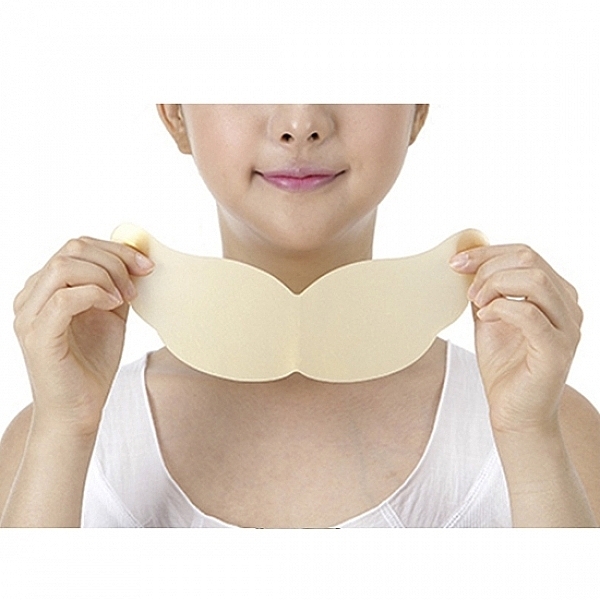 Neck Hydrogel Mask with Placenta - Petitfee & Koelf "HYDROGEL ANGEL WINGS" Gold Neck Pack — photo N12