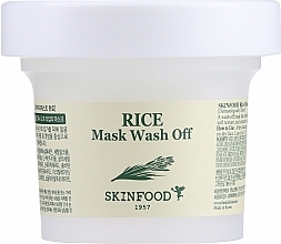 Fragrances, Perfumes, Cosmetics Rice Cleansing Mask - Skinfood Rice Mask Wash Off