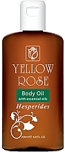 Body Oil with Citrus Oils - Yellow Rose Body Oil Hesperides — photo N1