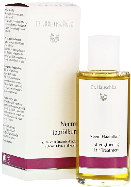 Hair Oil with Neem - Dr. Hauschka Strengthening Hair Treatment — photo N5