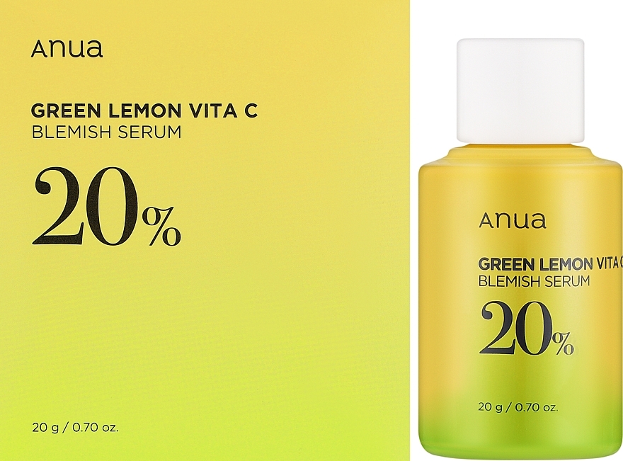 Brightening Face Serum - Anua Green Lemon Vita C Blemish Serum — photo N3