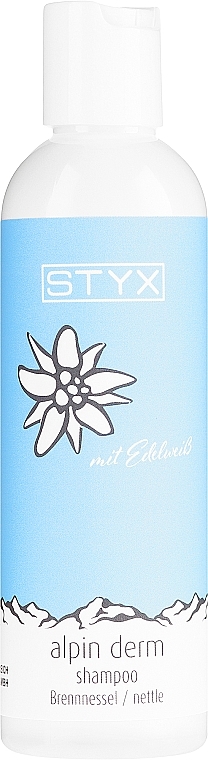 Nettle & Guarana Hair Shampoo "Goat Milk" - Styx Naturcosmetic Alpin Derm Brennessel Shampoo — photo N4