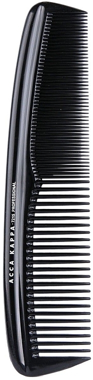 Hair Cutting & Styling Comb, thick & thin teeth, 21 cm - Acca Kappa — photo N1