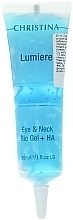 Fragrances, Perfumes, Cosmetics Eye & Neck Care Lumiere Gel - Christina Eye & Neck Bio Gel