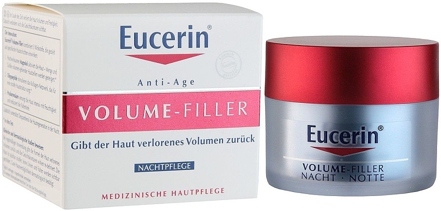 Night Face Contour Cream - Eucerin Dermo Densifyer Nacht — photo N1