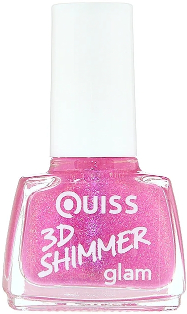 ネイルポリッシュ - Quiss 3D Shimmer Glam	 — photo N1