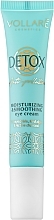 Smoothing Eye Cream - Vollare Cosmetics Detox Anti-Pollution Moisturizing & Smoothing Eye Cream — photo N1