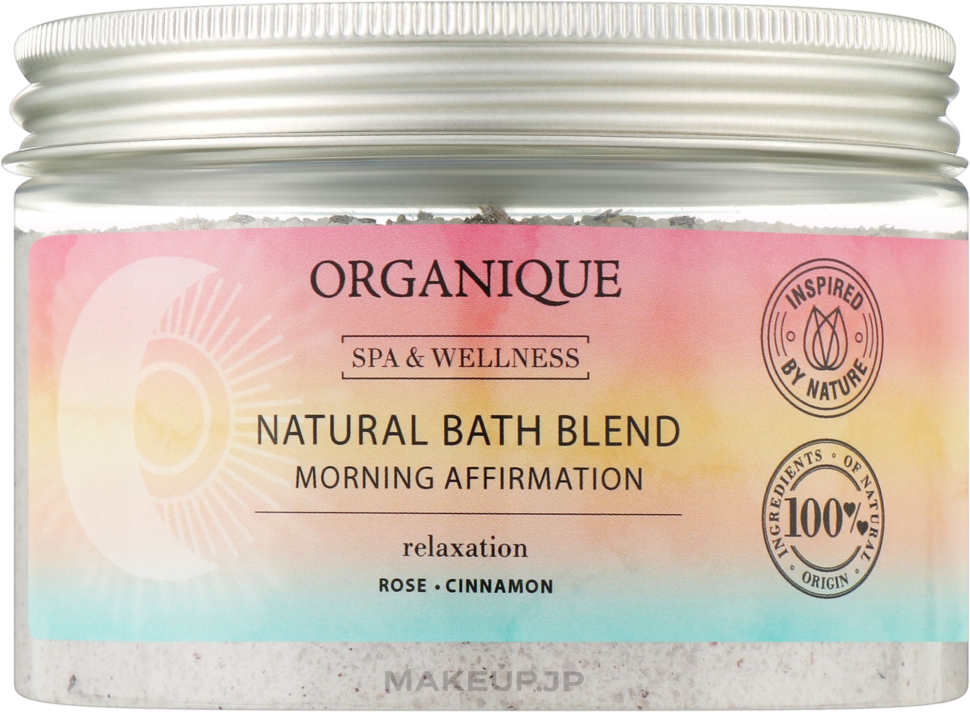 Aromatic Bath Blend 'Rose & Cinnamon' - Organique Spa & Wellness Affirmation Of The Day — photo 450 g
