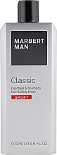 Fragrances, Perfumes, Cosmetics Hair & Body Wash - Marbert Man Classic Sport Hair & Body Wash