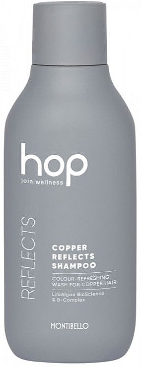 Shampoo for Radiant Copper Coloured Hair - Montibello HOP Copper Reflects Shampoo — photo N1