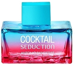 Fragrances, Perfumes, Cosmetics Antonio Banderas Cocktail Seduction Blue for Women - Eau de Toilette (mini size)