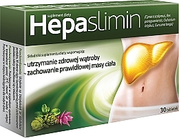 Dietary Supplement - Aflofarm Hepaslimin — photo N1