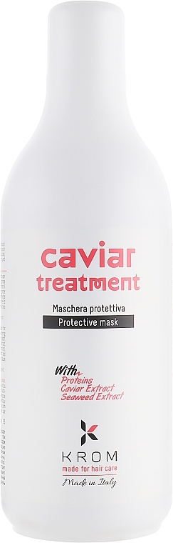 Protective Protein, Caviar & Marine Algae Mask - Krom Caviar Treatment — photo N3